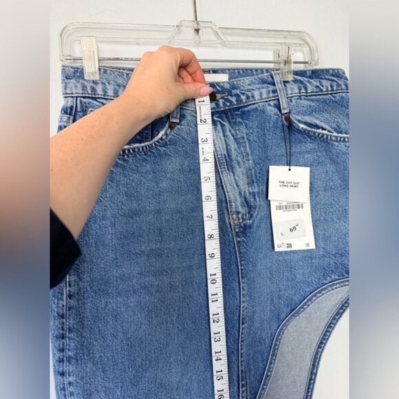 Zara Denim Asymmetrical Denim Skirt – NWT – Size M - Picture 12 of 17